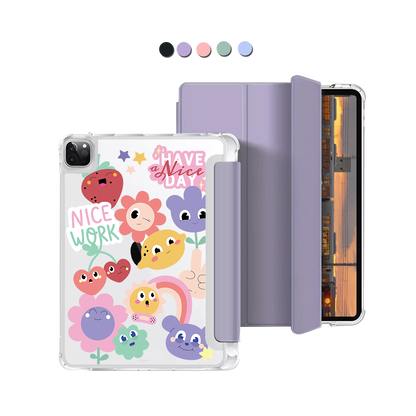 iPad Macaron Flip Cover - Garden Party