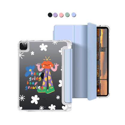 iPad Macaron Flip Cover - Keep Growing