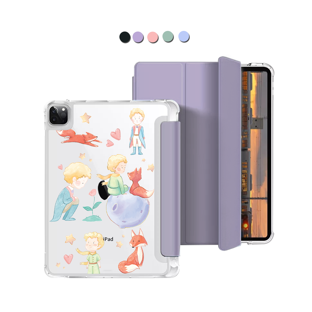 iPad Macaron Flip Cover - Little Prince & Fox