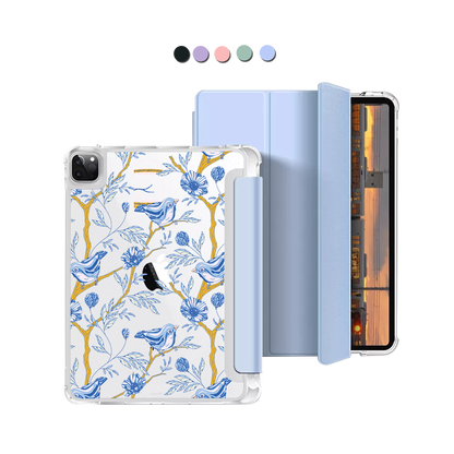 iPad Macaron Flip Cover - Lovebird 10.0