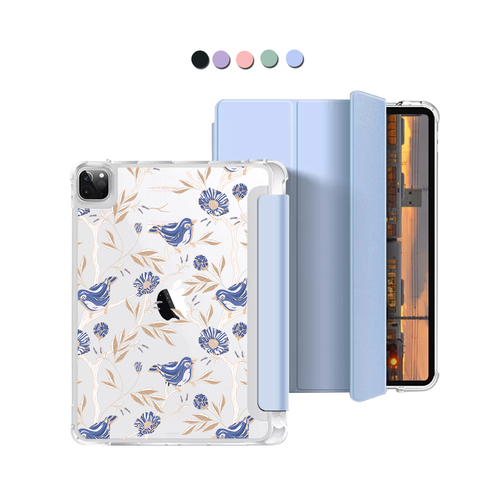 iPad Macaron Flip Cover - Lovebird 12.0