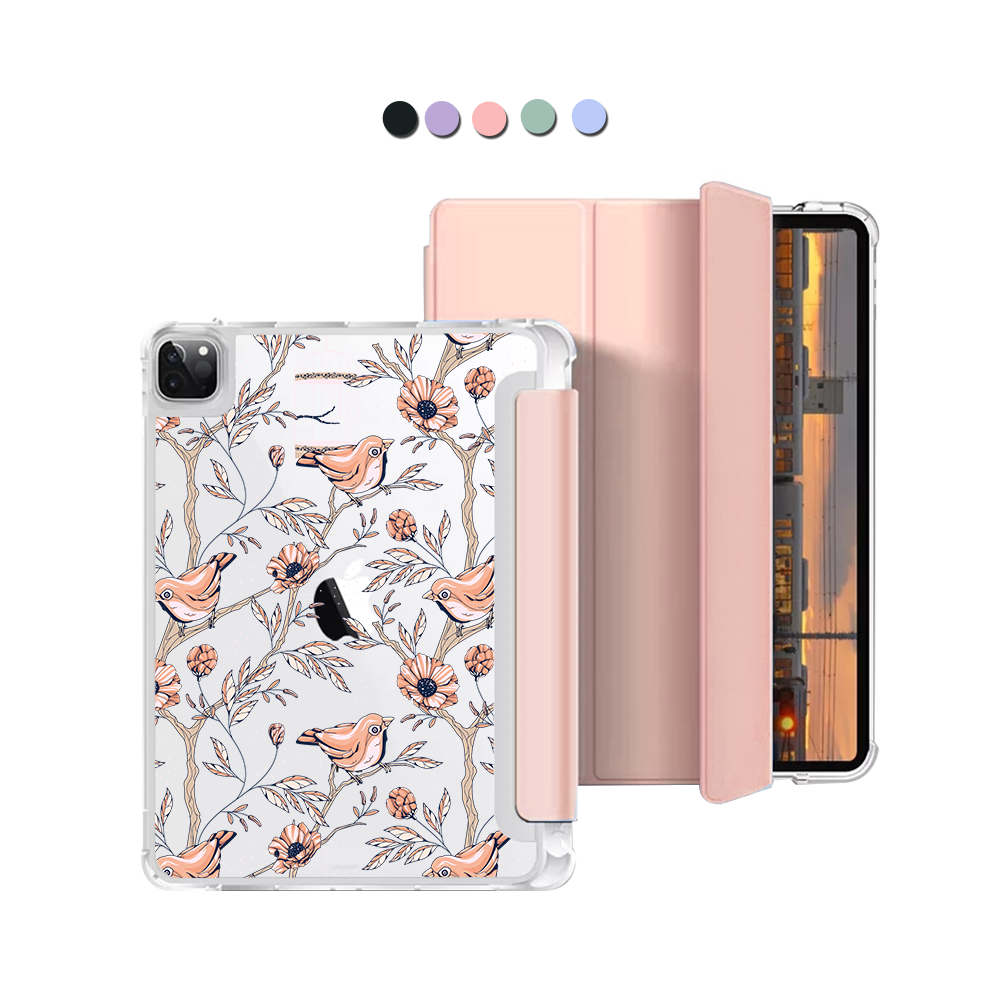 iPad Macaron Flip Cover - Lovebird 13.0