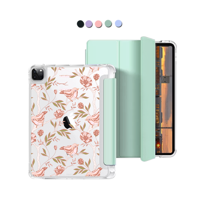iPad Macaron Flip Cover - Lovebird 14.0