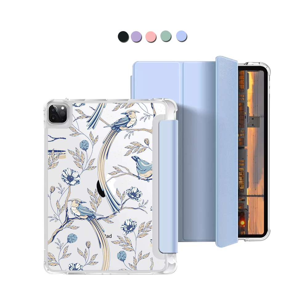 iPad Macaron Flip Cover - Lovebird 5.0