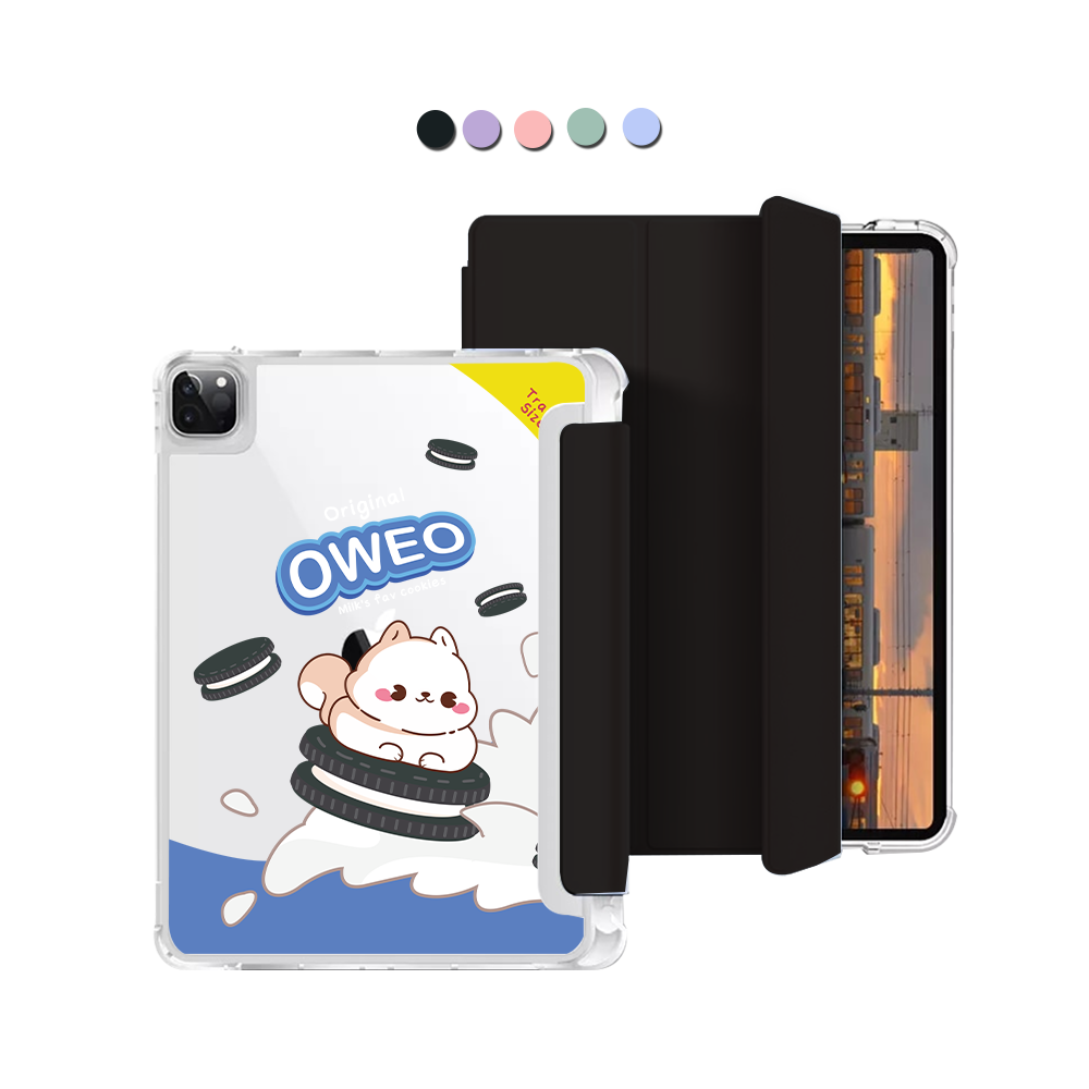 iPad Macaron Flip Cover - Oweo Dog