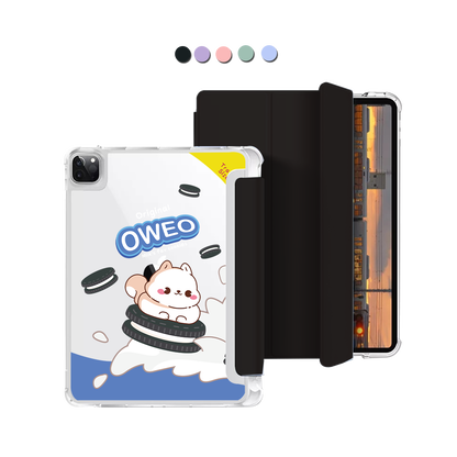 iPad Macaron Flip Cover - Oweo Dog