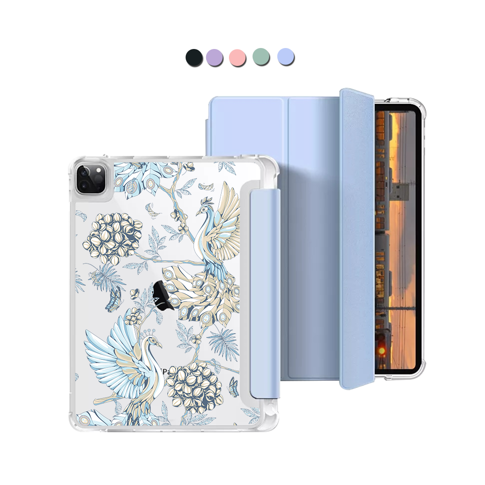 iPad Macaron Flip Cover - Peacock 5.0