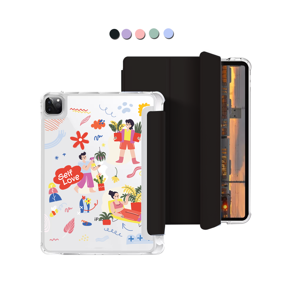 iPad Macaron Flip Cover - Self Love Sticker Pack 1.0