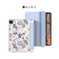 iPad Macaron Flip Cover - Tiger & Floral 5.0