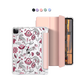 iPad Macaron Flip Cover - Tiger & Floral 6.0