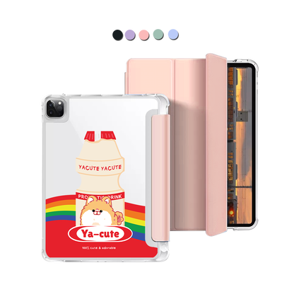 iPad Macaron Flip Cover - Yacute Dog
