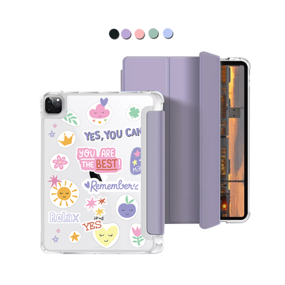 iPad Macaron Flip Cover - You are the best 2.0