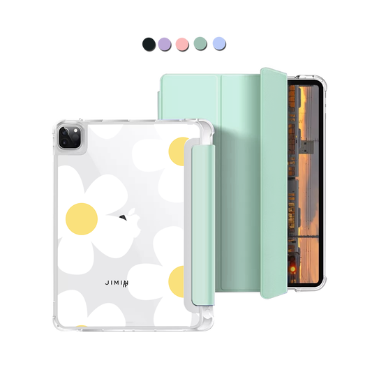 iPad Macaron Flip Cover - Daisy 4.0