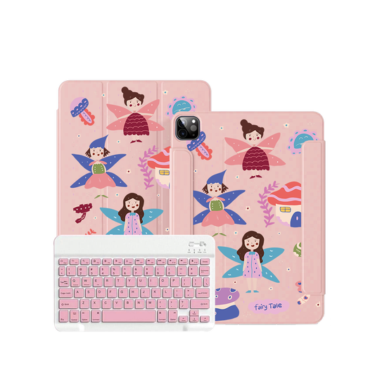 iPad Wireless Keyboard Flipcover - Fairytale