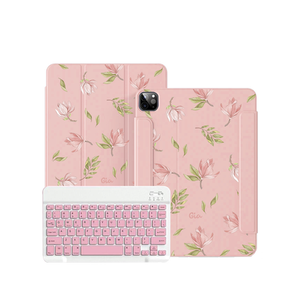 iPad / Android Tab Wireless Keyboard Flipcover - Azalea