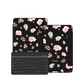 iPad / Android Tab Wireless Keyboard Flipcover - Botanical Garden 4.0