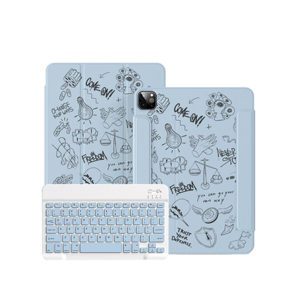 iPad / Android Tab Wireless Keyboard Flipcover - Freedom 2.0