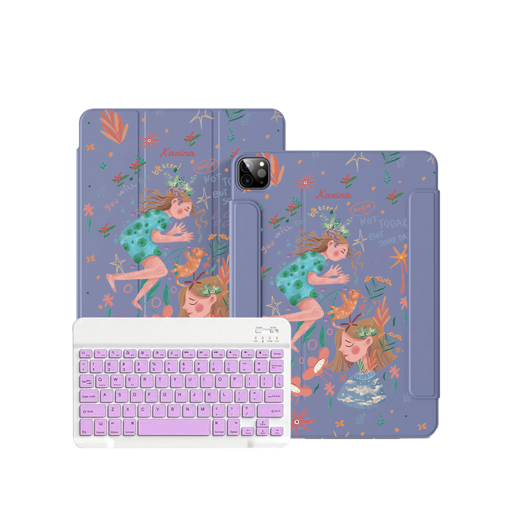 iPad / Android Tab Wireless Keyboard Flipcover - Get Better