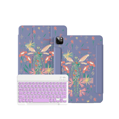 iPad / Android Tab Wireless Keyboard Flipcover - Growing Day by Day
