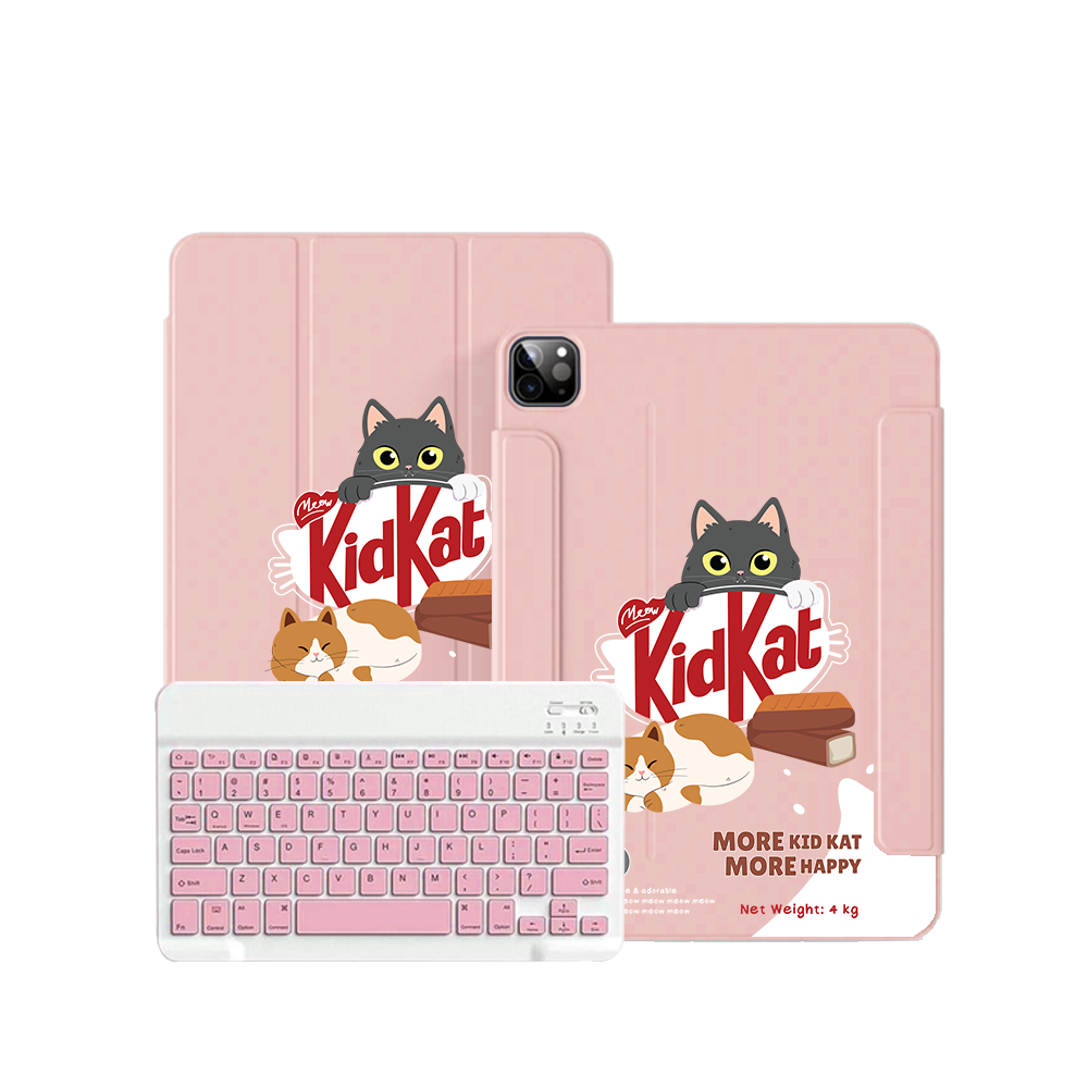 iPad / Android Tab Wireless Keyboard Flipcover - Kidkat