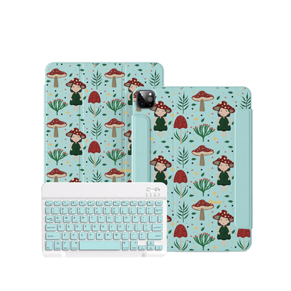 iPad / Android Tab Wireless Keyboard Flipcover - Lost in the Forest 2.0