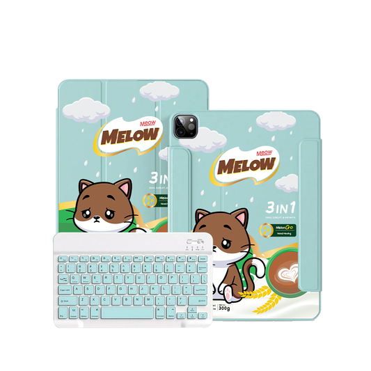iPad Wireless Keyboard Flipcover - Melow