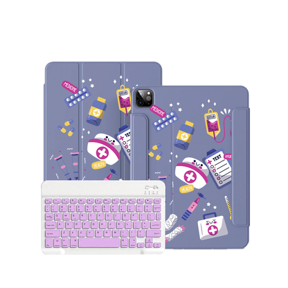 iPad / Android Tab Wireless Keyboard Flipcover - Nurse