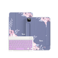 iPad / Android Tab Wireless Keyboard Flipcover - Pink Blossom