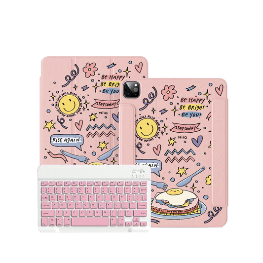 iPad / Android Tab Wireless Keyboard Flipcover - Rise