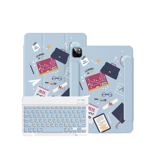 iPad / Android Tab Wireless Keyboard Flipcover - Teacher