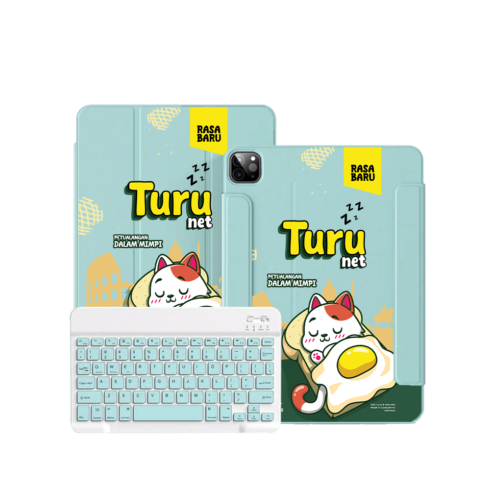 iPad Wireless Keyboard Flipcover - Turu