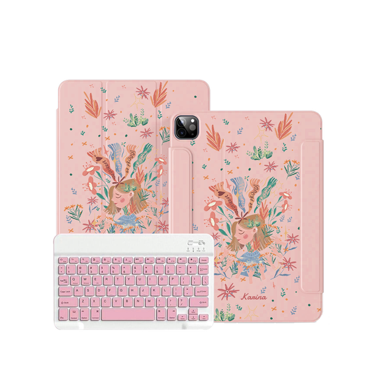 iPad / Android Tab Wireless Keyboard Flipcover - You Deserve Love