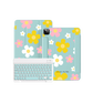 iPad / Android Tab Wireless Keyboard Flipcover - Daisy Fresh