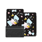 iPad / Android Tab Wireless Keyboard Flipcover - Perfect