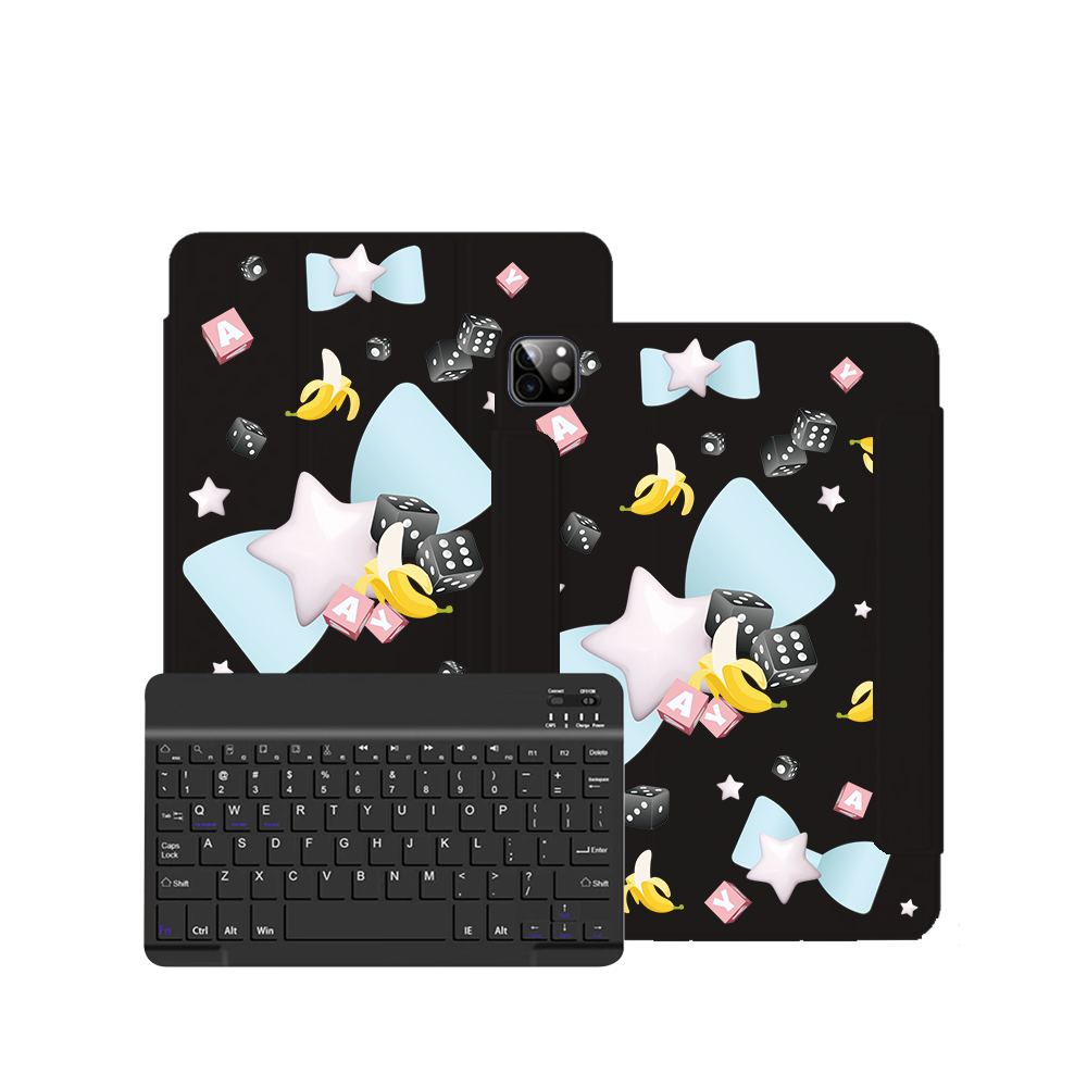 iPad / Android Tab Wireless Keyboard Flipcover - Perfect