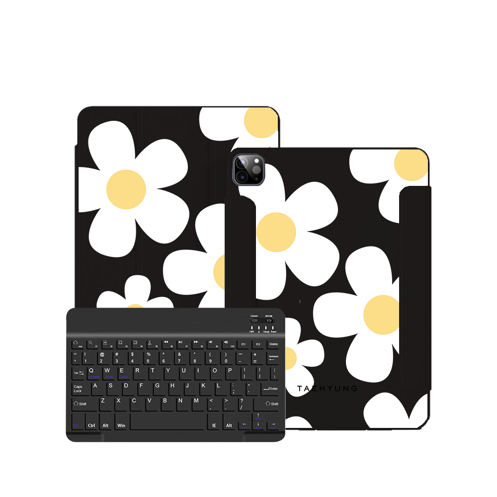 iPad / Android Tab Wireless Keyboard Flipcover - Daisy 1.0