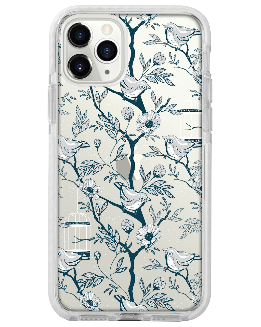 iPhone Rearguard Bumper - Lovebird Monochrome