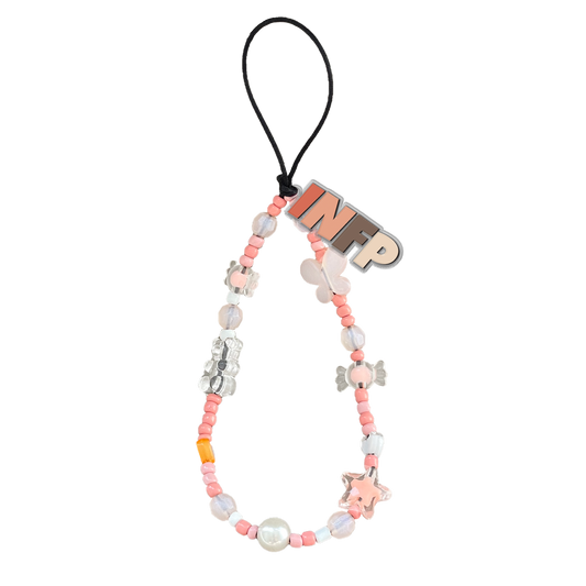 Beaded Strap with Acrylic Charm  - INFP