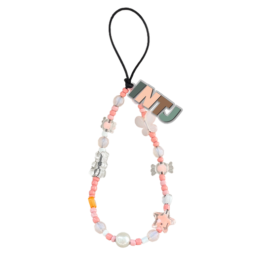 Beaded Strap with Acrylic Charm  - INTJ