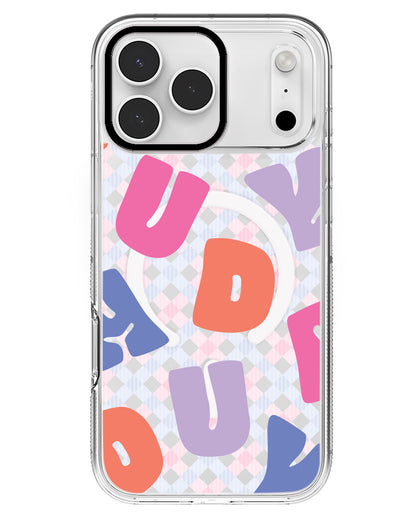 iPhone Rearguard MagSwap - Chubby Monogram