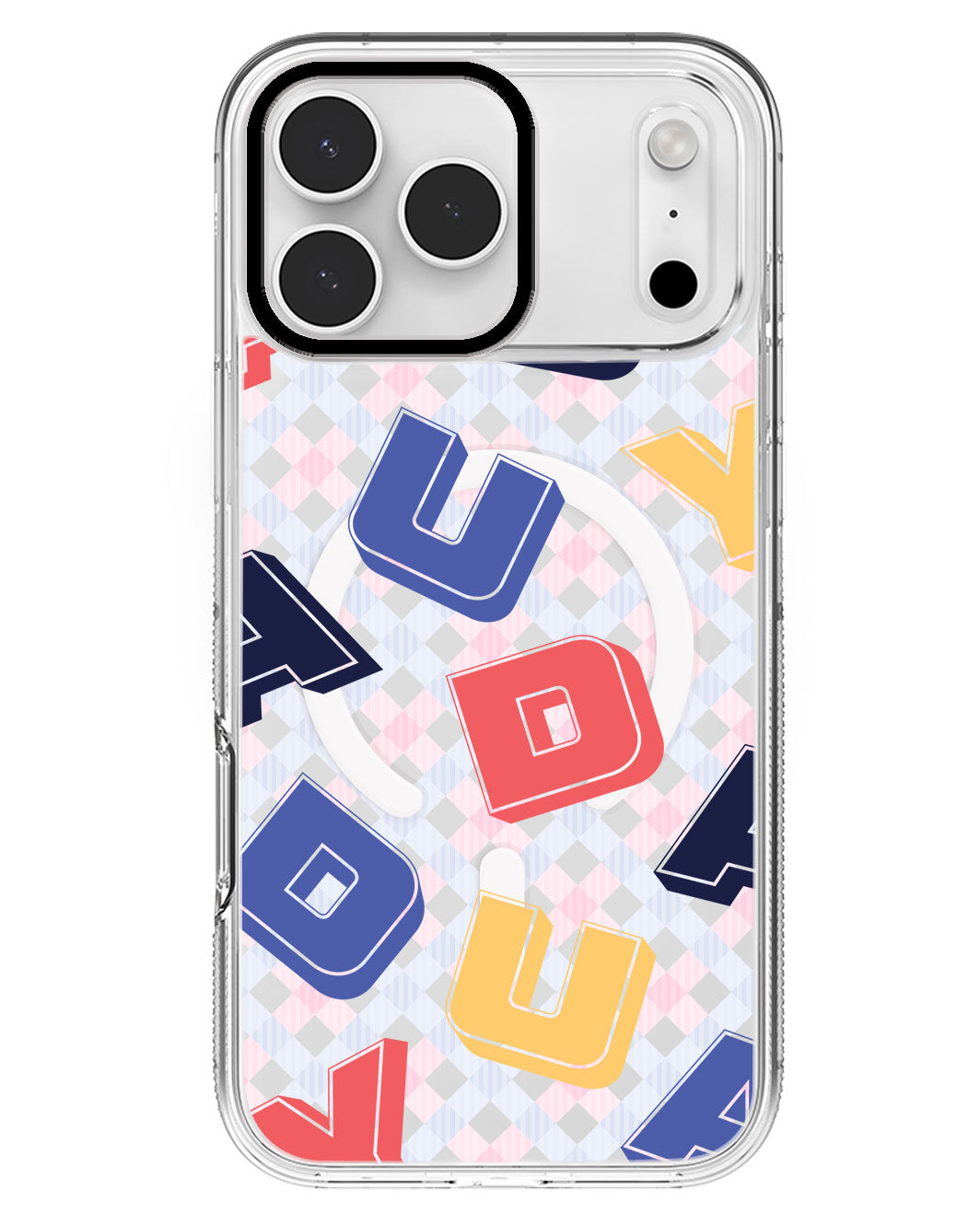 iPhone Rearguard MagSwap - Cool Monogram