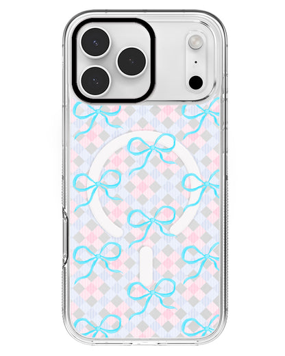 iPhone Rearguard MagSwap - Coquette Blue Bow