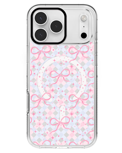 iPhone Rearguard MagSwap - Coquette Glittery Bow