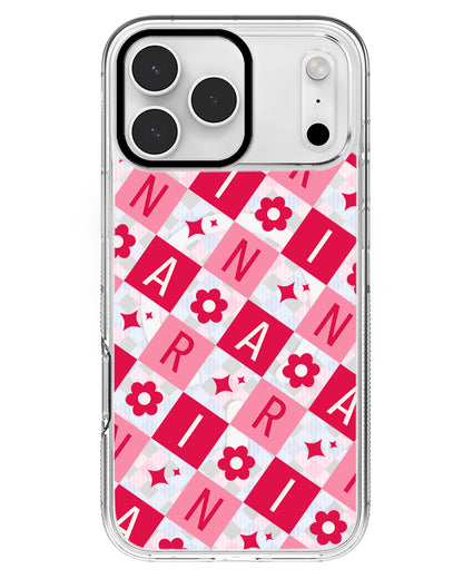 iPhone Rearguard MagSwap - CUSTOM MONOGRAM 3.0 Flower Grid 1.0