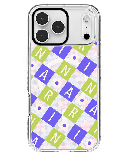 iPhone Rearguard MagSwap - CUSTOM MONOGRAM 3.0 Flower Grid 5.0