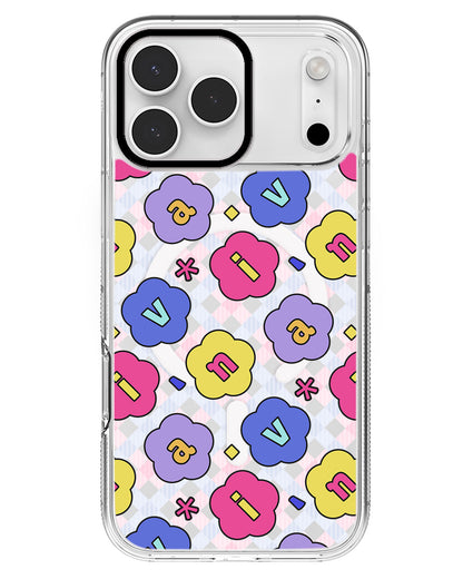 iPhone Rearguard MagSwap - CUSTOM MONOGRAM 3.0 Flower Petals 2.0