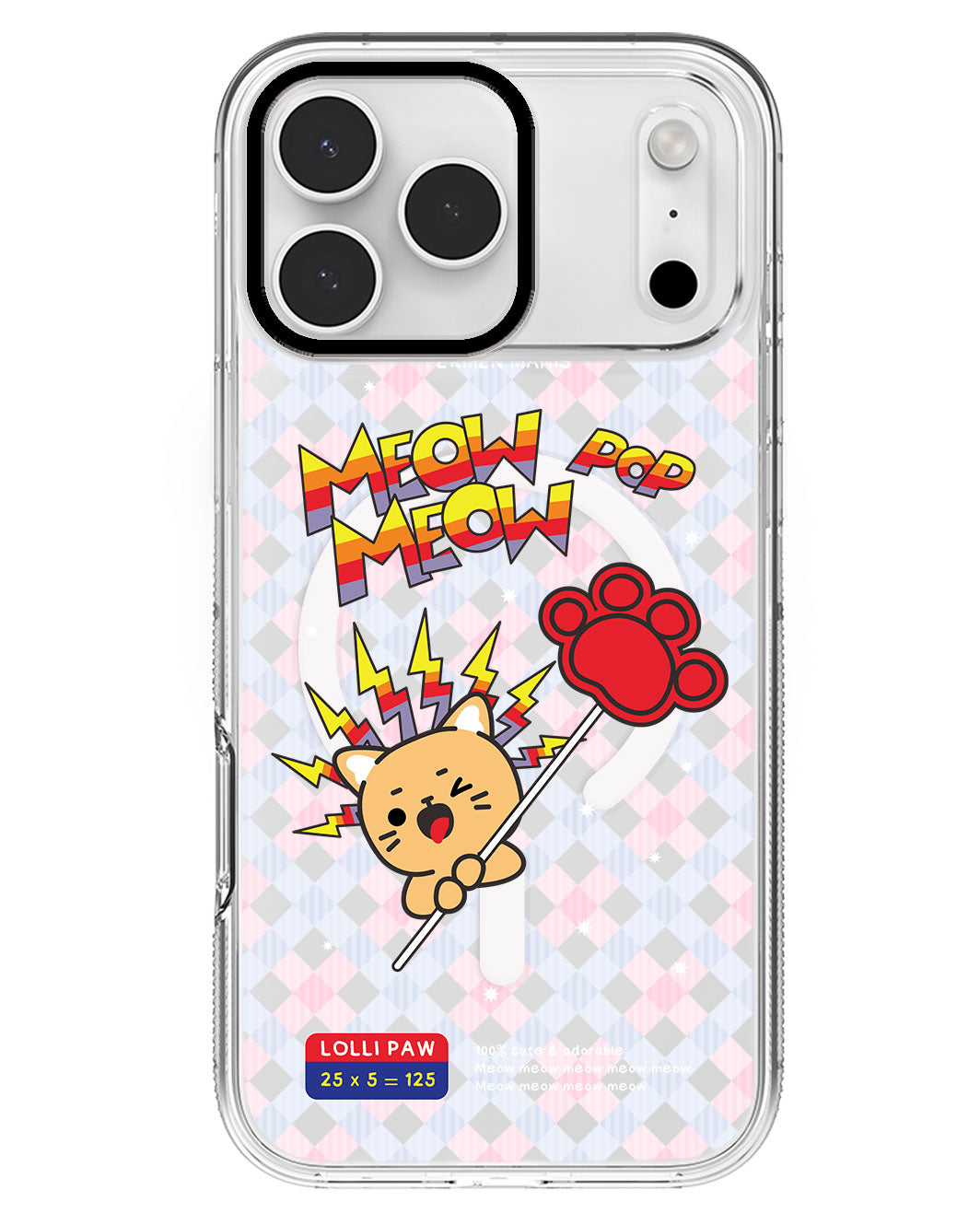 iPhone Rearguard MagSwap - Meow Pop 2.0