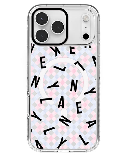 iPhone Rearguard MagSwap - CUSTOM MONOGRAM 2.0 Noir