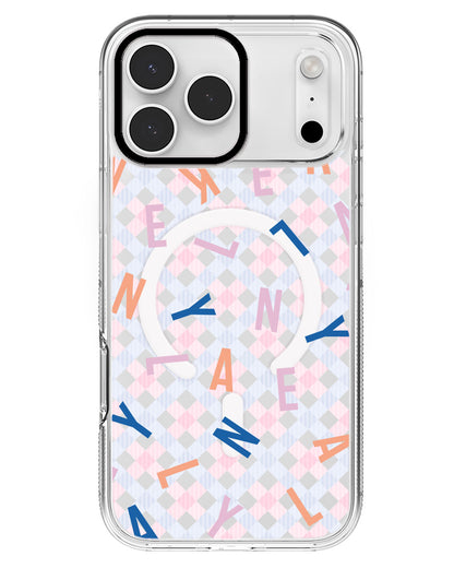 iPhone Rearguard MagSwap - CUSTOM MONOGRAM 1.0 Rainbow