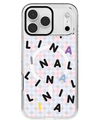 iPhone Rearguard MagSwap - CUSTOM MONOGRAM 2.0 Black